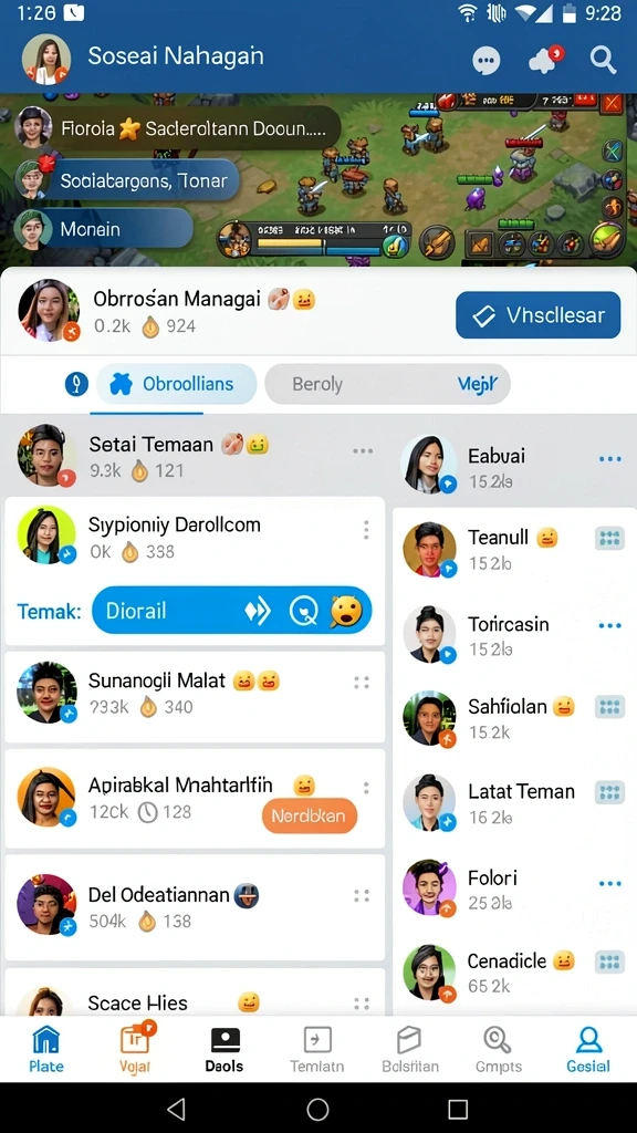 id678 - Screenshot menunjukkan petualangan karakter utama di hutan.