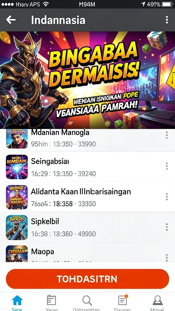 mapna777 - Tampilan utama aplikasi MAPNA777 yang menarik.